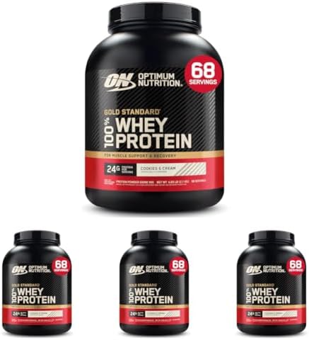 Optimum Nutrition Gold Standard Proteína de suero de leche, chocolate doble rico, 2 libras